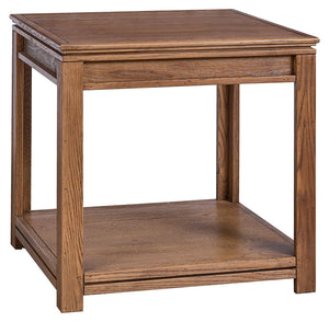 Aspen Home Sandro End Table in Brushed Bourbon