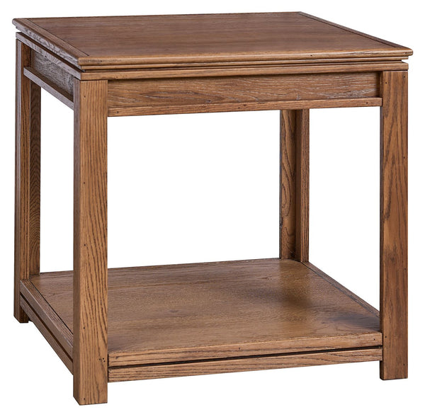 Aspen Home Sandro End Table in Brushed Bourbon