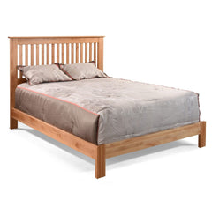 Archbold Shaker Queen Slat Bed Tuscan Brown