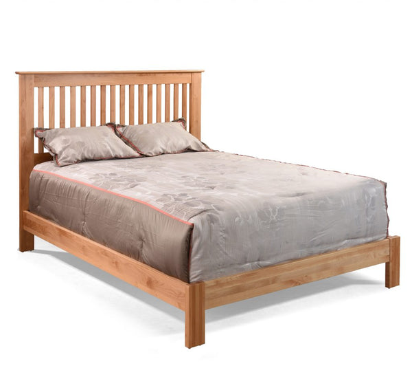 Archbold Shaker King Slat Bed Tuscan Brown
