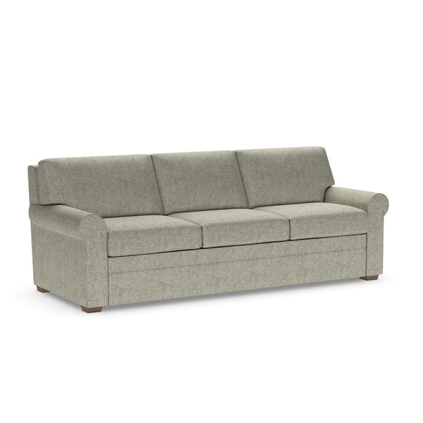 American Leather Gaines 94 Inch Apollo Natural Fabric King Comfort Sleeper with Mink Finish