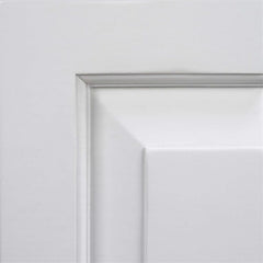 Bramble Seraphine Frosted Blue Display Cabinet with White Interior