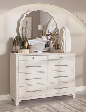 Legacy Classic Trisha Yearwood Harmony Round Mirror in Prelude Frost