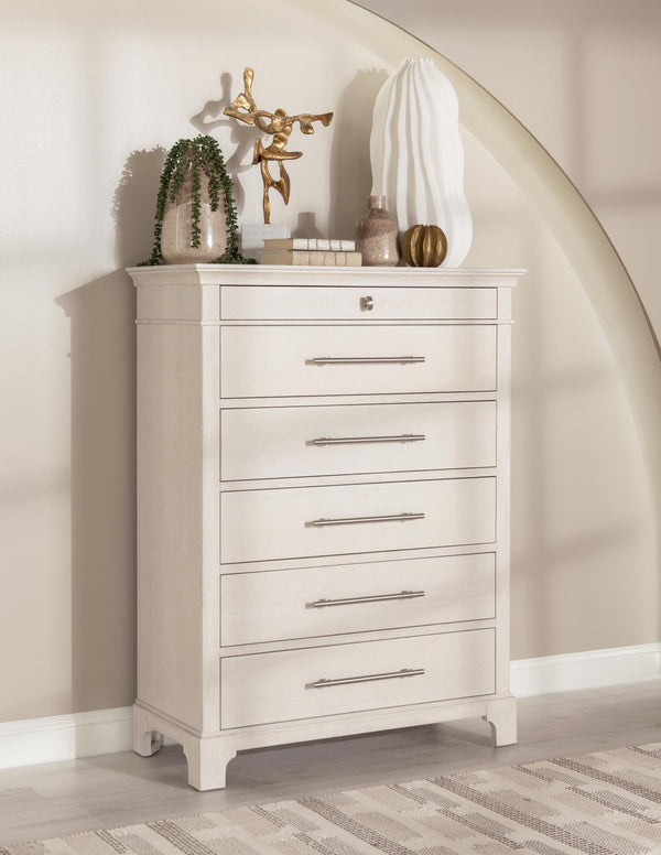 Legacy Classic Trisha Yearwood Harmony 6-Drawer Chest in Prelude Frost