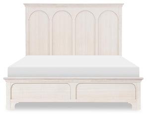 Legacy Classic Trisha Yearwood King Harmony Panel Bed in Prelude Frost