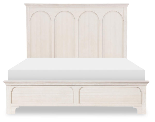 Legacy Classic Trisha Yearwood King Harmony Panel Bed in Prelude Frost