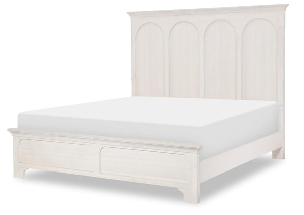 Legacy Classic Trisha Yearwood King Harmony Panel Bed in Prelude Frost