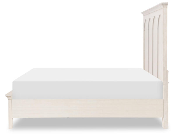 Legacy Classic Trisha Yearwood King Harmony Panel Bed in Prelude Frost
