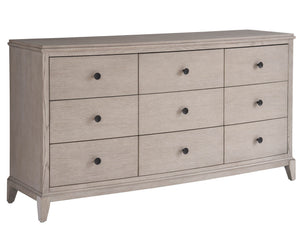 Universal Coalesce 9-Drawer Dresser in Rolling Fog