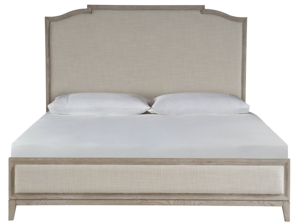Universal Coalesce Queen Upholstered Panel Headboard in Rolling Fog