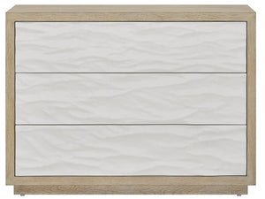Universal Furniture Coastal Living Oasis 3-Drawer White Wave Dresser in Dockside