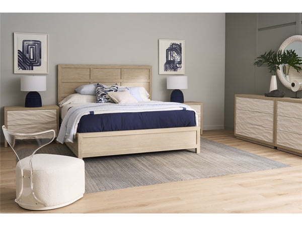 Universal Furniture Coastal Living Oasis 3-Drawer White Wave Dresser in Dockside