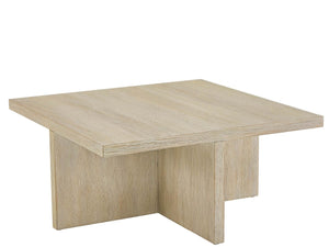 Universal Furniture Coastal Living Oasis Cocktail Table with Ottomans in Nomad Snow & Dockside