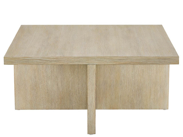 Universal Furniture Coastal Living Oasis Cocktail Table with Ottomans in Nomad Snow & Dockside