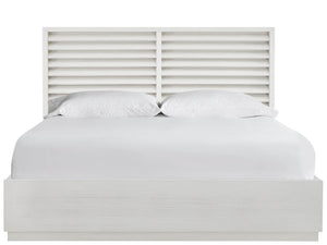 Universal Furniture Coastal Living Home Oasis Shoreline Queen Louvered Panel Headboard