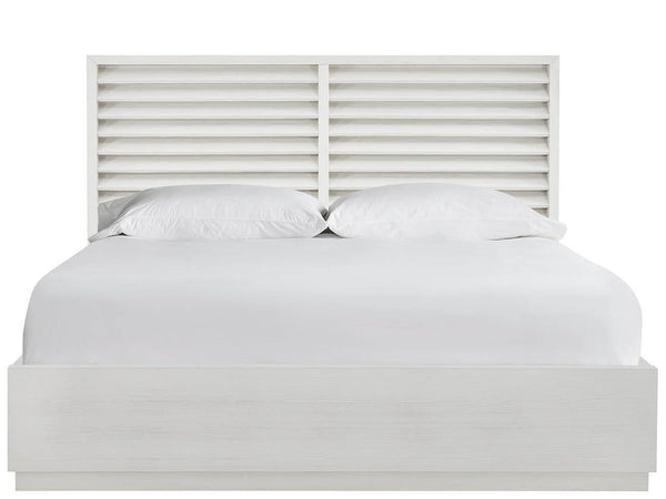 Universal Furniture Coastal Living Home Oasis Shoreline Queen Louvered Panel Headboard