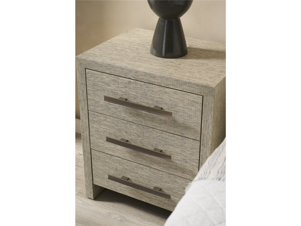 Universal Furniture Coastal Living Home Oasis 3-Drawer Nightstand in Seascape