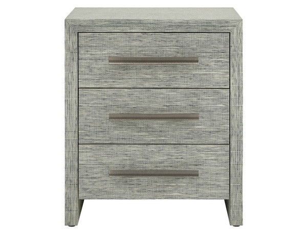 Universal Furniture Coastal Living Home Oasis 3-Drawer Nightstand in Seascape