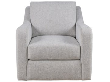 Universal Furniture Filmore Swivel Chair in Dreamy Cloud