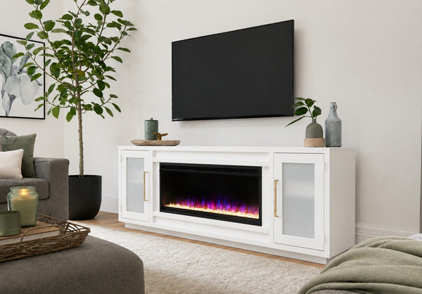 Aspen Home Perry 84 inch Fireplace Console