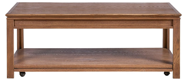 Aspen Home Sandro Cocktail Table in Brushed Bourbon