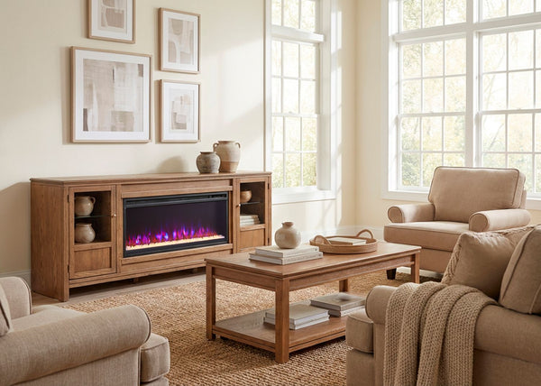 Aspen Home Sandro Cocktail Table in Brushed Bourbon