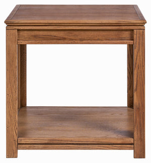 Aspen Home Sandro End Table in Brushed Bourbon