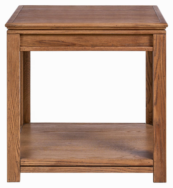 Aspen Home Sandro End Table in Brushed Bourbon
