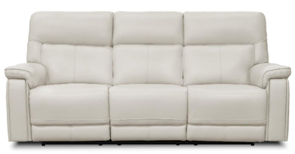 Moto Motion Harmony Triple Power Sofa with Home Theater & Middle Speaker & Air Massage & 3-Zone Heating & Zero Gravity In Sorrento Dove Leather