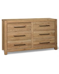 Vaughan Bassett Joinery Natural Oak 6-Drawer Dresser