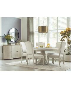 American Drew Cambric Civette Round 5-Piece Dining Table & Chairs Set