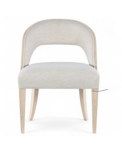 Hooker Furniture Nouveau Chic Sandstone & Nomad Snow Dining Side Chair