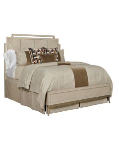 American Drew Lenox Alabaster Royce Panel Queen Headboard