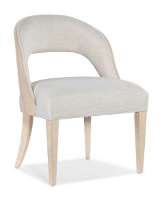 Hooker Furniture Nouveau Chic Sandstone & Nomad Snow Dining Side Chair