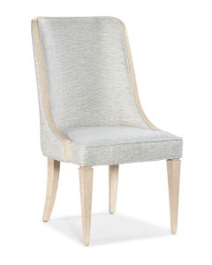 Hooker Furniture Nouveau Chic Sandstone & Sand-Silk Linen Host Dining Chair