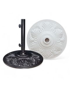 Treasure Garden 50Lb Anthracite Art Deco Umbrella Base