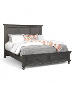 Aspenhome Oxford Peppercorn Queen Panel Headboard