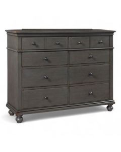 Aspenhome Oxford Peppercorn 8-Drawer Chesser