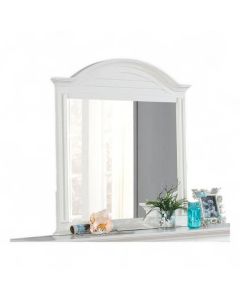 Madison Avenue Seaside White Mirror