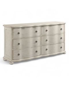 American Drew Cambric Creme Helene 6-Drawer Dresser