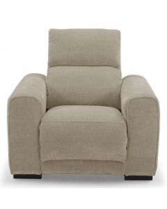 Hudsons Furniture Exclusive Alexandra Power Recliner in Wicker Fabric