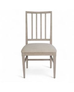 Universal Coalesce Asbury Oyster Upholstered Dining Side Chair in Rolling Fog