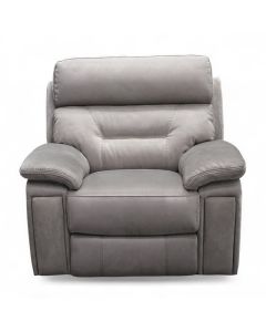 HTL Tahoe Light Grey Fabric Power Recliner