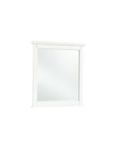 Vaughan-Bassett Bonanza White Small Landscape Mirror