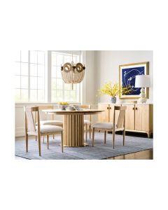 Kincaid Essence Ash Round Dining Table & 4 Chairs Set