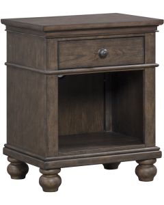 Aspen Home Oxford Cocoa 1-Drawer Nightstand