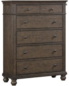 Aspen Home Oxford Cocoa 5-Drawer Chest