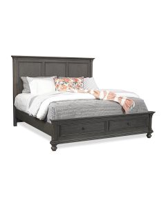 Aspenhome Oxford Peppercorn King Panel Headboard
