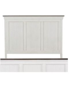 Liberty Furniture Allyson Park Wire Brushed White King Panel White Headboard