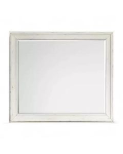 Magnussen Leila White Landscape Mirror